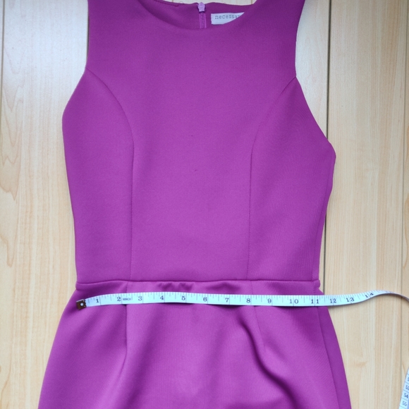 Necessary Objects Plum/Magenta Cocktail Dress - Picture 4 of 8